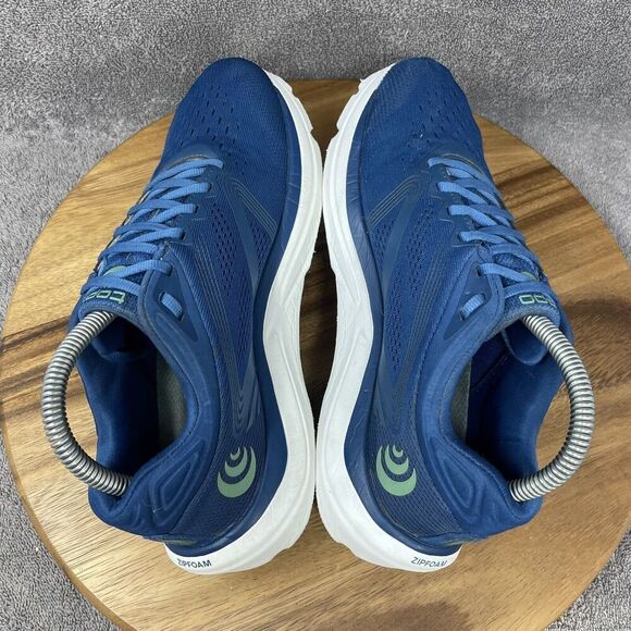 Topo Athletic Womens Magnifly 4 Admiral Blue Teal Wide Toe Running Shoes Size 8 - Picture 5 of 10